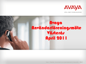 Avaya Agile Communication Environment* Insider