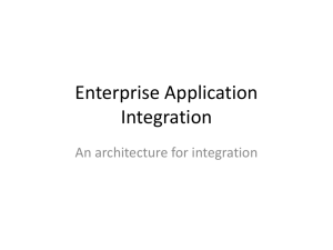 Enterprise application Integration