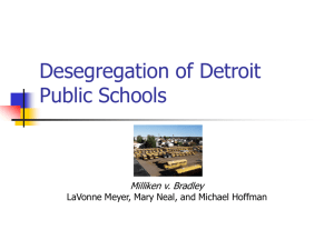 Desegregation of Detroit Public Schools