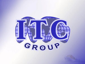 ITC Group Presentation In *