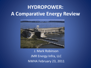 Keynote - Robinson - Northwest Hydroelectric Association
