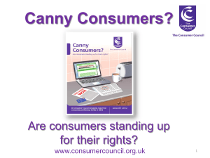 Are NI consumers standing up for thier rights?
