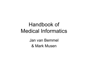 Handbook of Medical Informatics