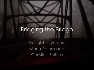 Bridging the Bridge christine and maria #2