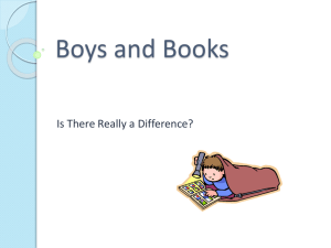 Boys and Books