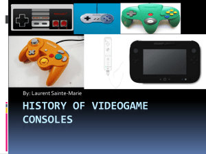 History of videogame consoles - Fitz