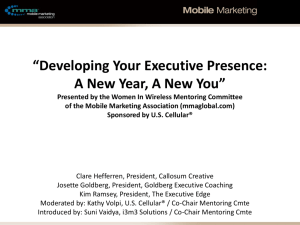 Slide 1 - Mobile Marketing Association