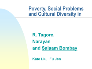 Poverty, Social Problems and Cultural Diversity in