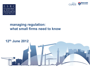 managing regulation
