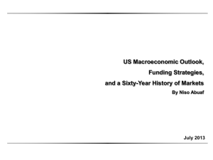 US Macroeconomic Outlook, Funding Strategies, and a