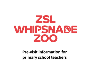 ZSL Whipsnade Zoo pre-visit Primary Teacher resource pack 2015-16