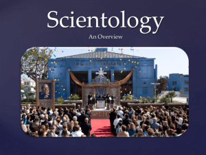 Scientology An Overview