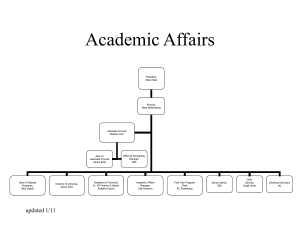 Academic Affairs - Association of Independent Colleges of Art and