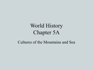 World History Chapter 5A