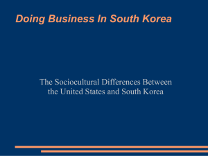 Doing Business In South Korea