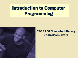 csc1100_lecture12-Programming