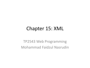 Chp15 XML