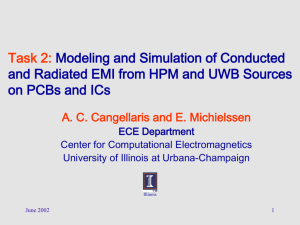Task 2: Modeling and Simulation of Conducted and Radiated EMI