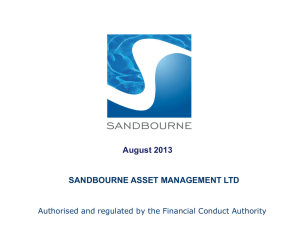 1 - Sandbourne Asset Management