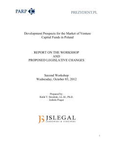 Development Prospects for the Market of Venture Capital Funds in