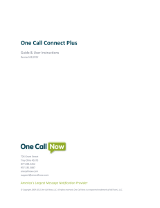 Manually running OCC Plus - One Call Now Help & Support Center