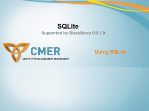 SQLite Library