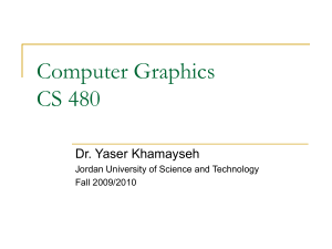 Computer Graphics Using Open GL, 3rd Edition F. S. Hill, Jr. and S