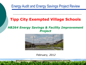 Introductions - Tipp City Exempted Village Schools