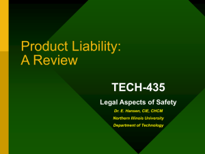 Products Liability