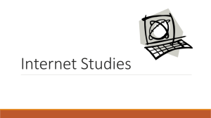 Internet Studies