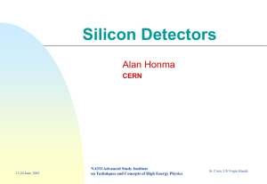 Other types of silicon detectors