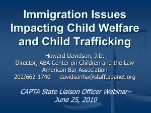 Child Welfare Law, Immigration Policy, and Their Intersection