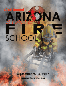 View the old 2015 Fire School brochure