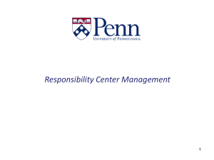 University of Pennsylvania, Responsibility