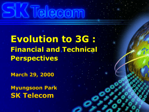 Evolution to 3G - CDMA Development Group