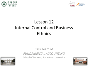 Accounting - Sun Yat