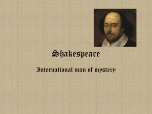 Shakespeare / Office Open XML presentation