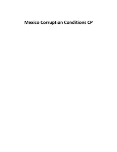 Mexico Corruption Conditions CP