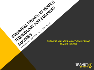 emerging trends in mobile technology for business success