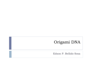 Origami DNA