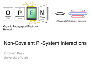 Pi interactions - Center for Selective C