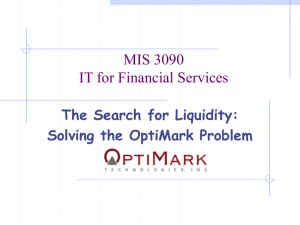 Slides on Optimark