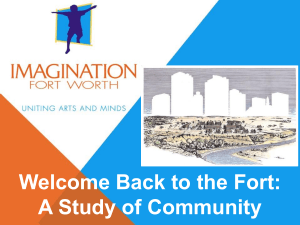 A Study of Community - Imagination Fort Worth