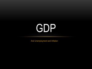 GDP - AHS AP Economics