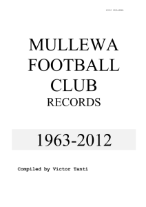 HW At Mullewa May 12 1985