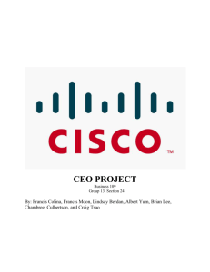 Cisco Strategic Audit final - Copy