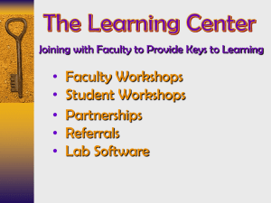 The Learning Center