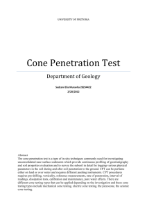 Cone Penetration Test