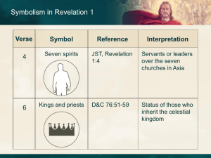 Symbolism in Revelation 1