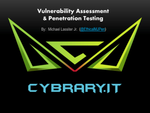 Vulnerabilities vs Penetration Testing